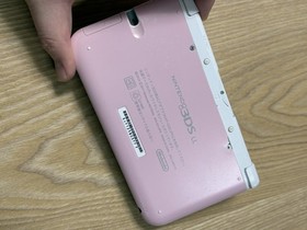 Nintendo 3DS LL XL Pink White Console Stylus Ver 11.13 Japan New stick