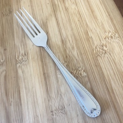 ESSENTIAL HOME Stainless ETF2 Beaded Rope Edge DINNER FORK 8''
