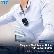 JJC Magnetic Neck Strap Mount Chest Strap POV for DJI Osmo Nano Insta360 GO 3S