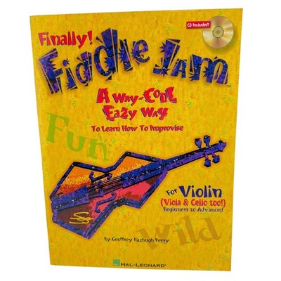 Violin Fiddle Jam Improvise Bk/CD Hal Leonard Beginner-Advanced EN Jazz