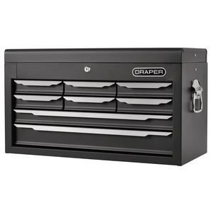 Draper 8 Drawer Tool Chest Black - Image 3