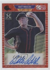 2021 Leaf Pro Set Metal 1989 Red Wave Matt Mikulski #PA-MM6 Auto 0i21