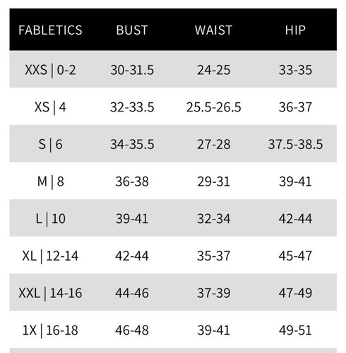 Fabletics High-Waisted Powerhold 7/8 Legging | Onyx Smudge | XS - Picture 4 of 8