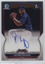 2023 Bowman Chrome Prospect Auto Royber Salinas #CPA-RSS Auto 01wt