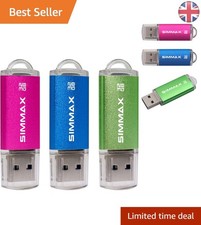 Essential 3 Pack of 32GB USB 2.0 Flash Drives – Vibrant Colors for Every Need