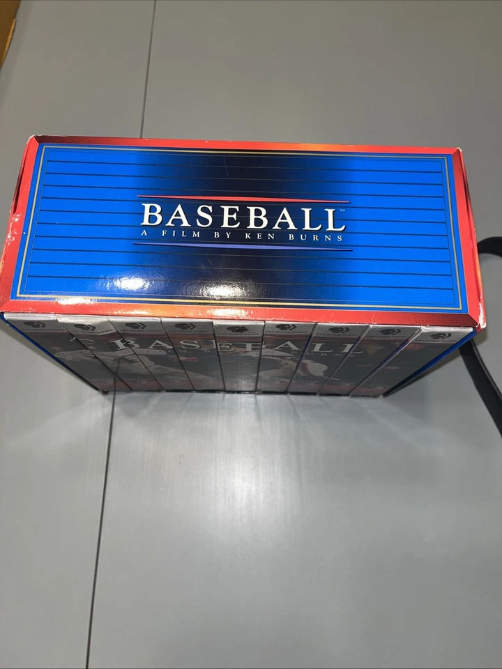 Baseball A Film by Ken Burns 9 VHS Boxed Set PBS Home Video 1994 - Image 2 of 4