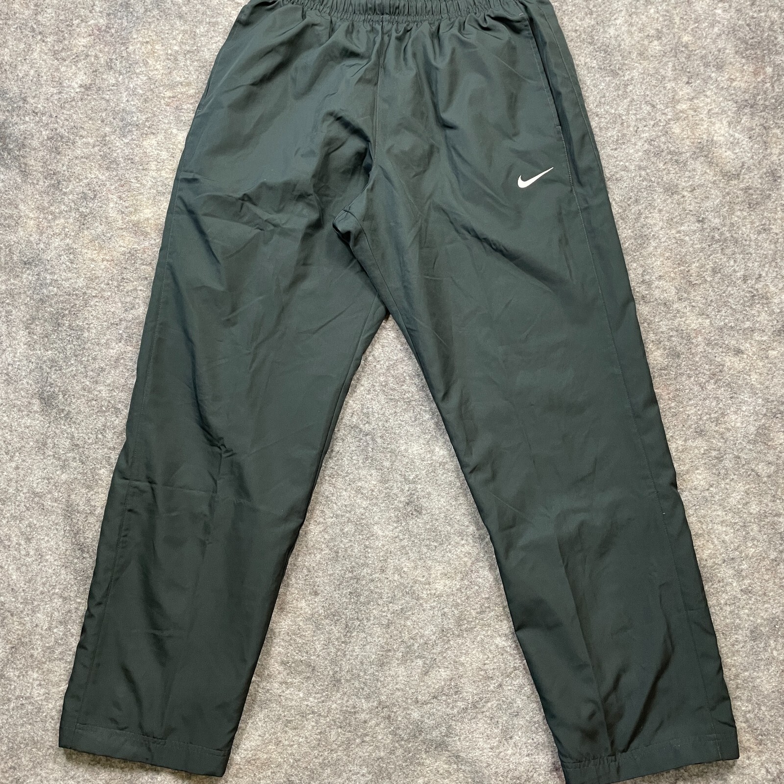 Nike Men's Large Gray Swoosh Windpants for Gym and Workout-image