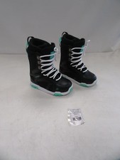 CHAMONIX WOMEN'S 2024 CHAVANNE SNOWBOARD BOOTS SIZE 7 1110225 BLACK & GREEN