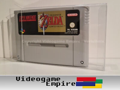 GAMEGUARD 10 uds fundas protectoras 0,4 mm plástico Super Nintendo SNES módulo cartucho protector