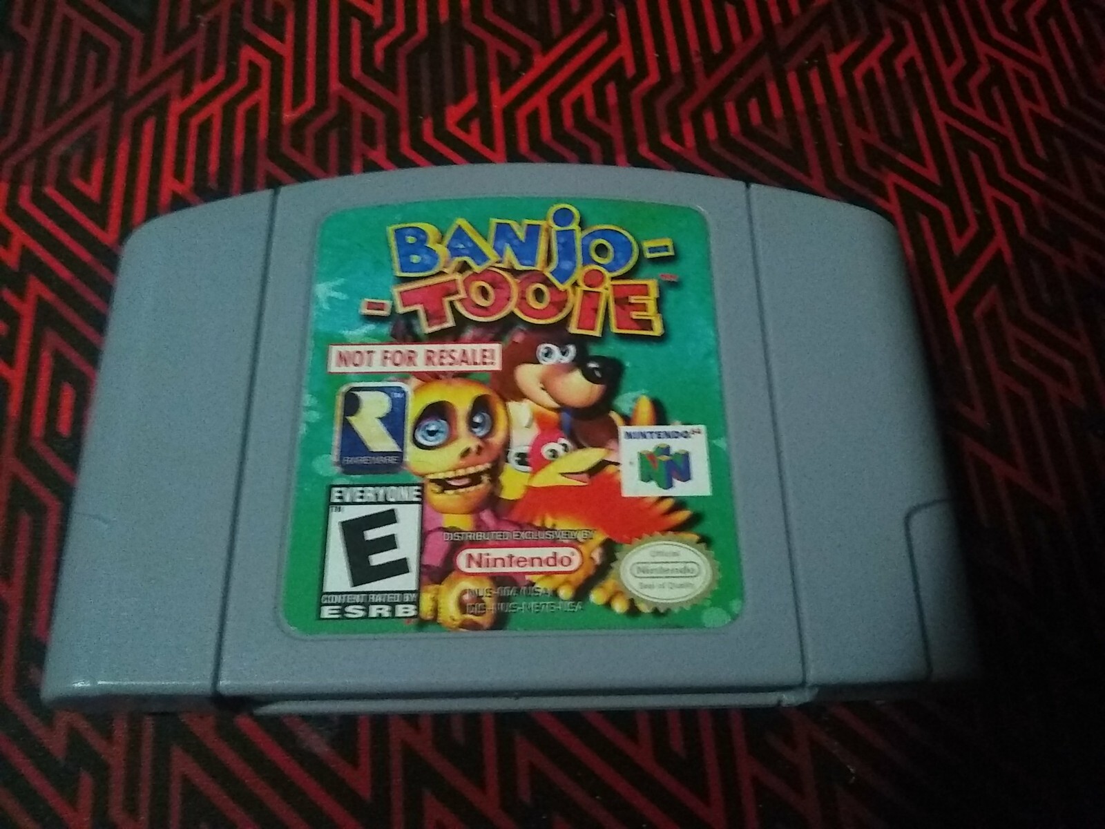 Banjo Tooie Nintendo 64 NOT FOR RESALE NFR N64 Cartridge Only
