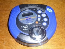 Aiwa XP-SP911 Cross Trainer Portable Compact Disc Player CD-R/RW Playback Blue