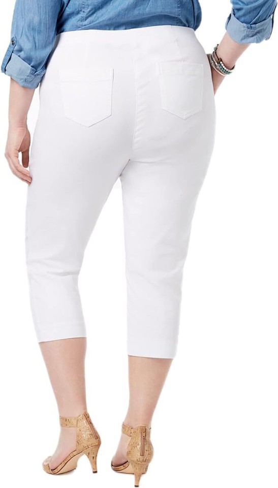 Pantalon Capri Style & Co Taille 24W Beige - Neuf Avec étiquettes (NWT), Fermeture Zip