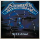 BANZAI Vtg 1984 METALLICA Album RIDE THE LIGHTNING Vinyl 1ST PRESS Lp OG NR MINT