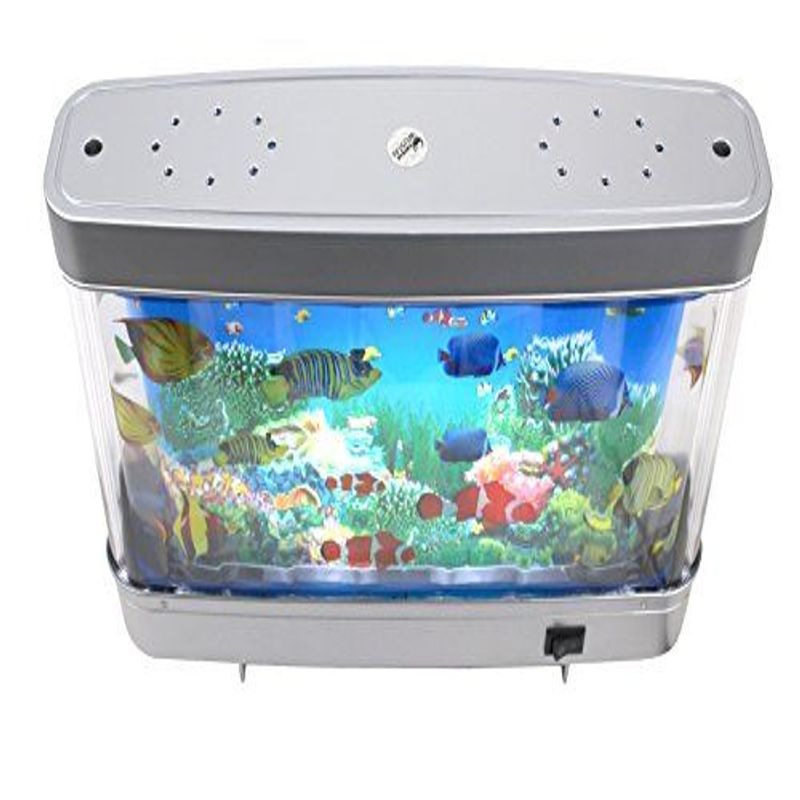 Lightahead Artificial Tropical Fish Decorative Sensory Aquarium multi