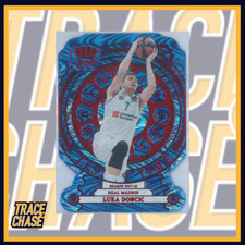 2023-24 Panini Crown Royale Euroleague BK Luca Doncic Test Of Time Red 04/49 #14