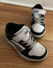 Puma Rebound Layup Lo Sneakers Size 11.5 Toddler Kids Boys Girls