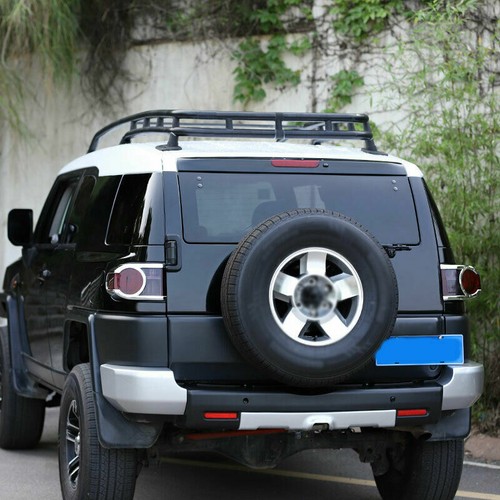 Lámpara trasera cromada para Toyota FJ Cruiser 2007-2014 borde - Imagen 8 de 11