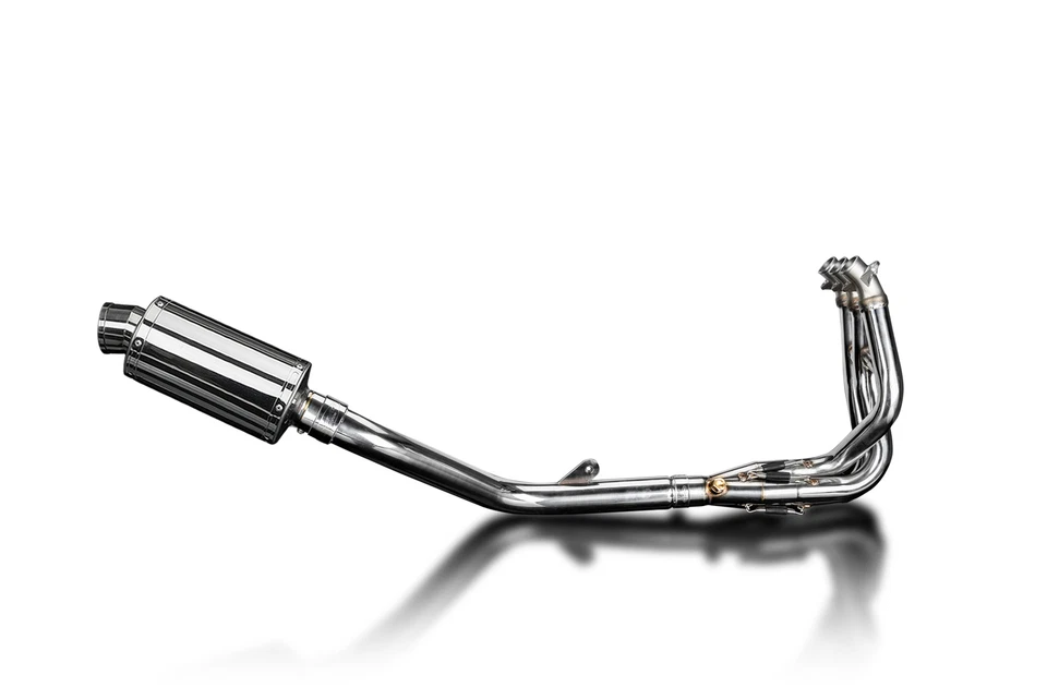 Triumph Daytona 675 675R 09-12 Complete Exhaust 3-1 9" Oval Stainless Muffler - Image 2 of 4