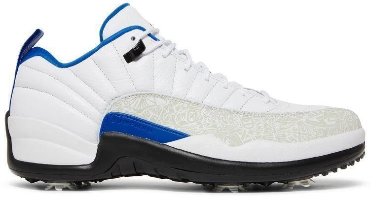 Jordan 12 Golf Low White Game Royal | eBay