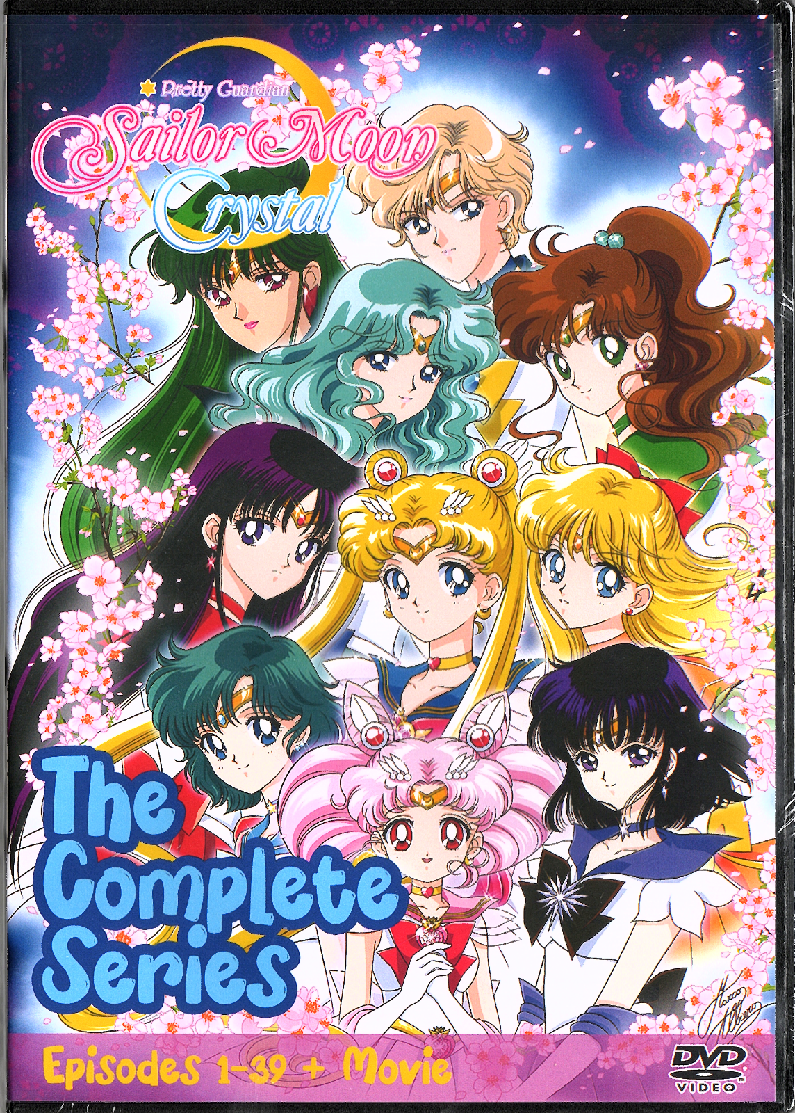 DVD SAILOR MOON CRYSTAL Season 1-3 English Audio Tracking Shipping +Free 1  Anime