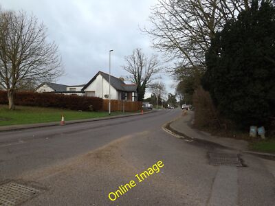 Photo 6x4 A1198 Ermine Street South, Papworth Everard Looking towards the c2014