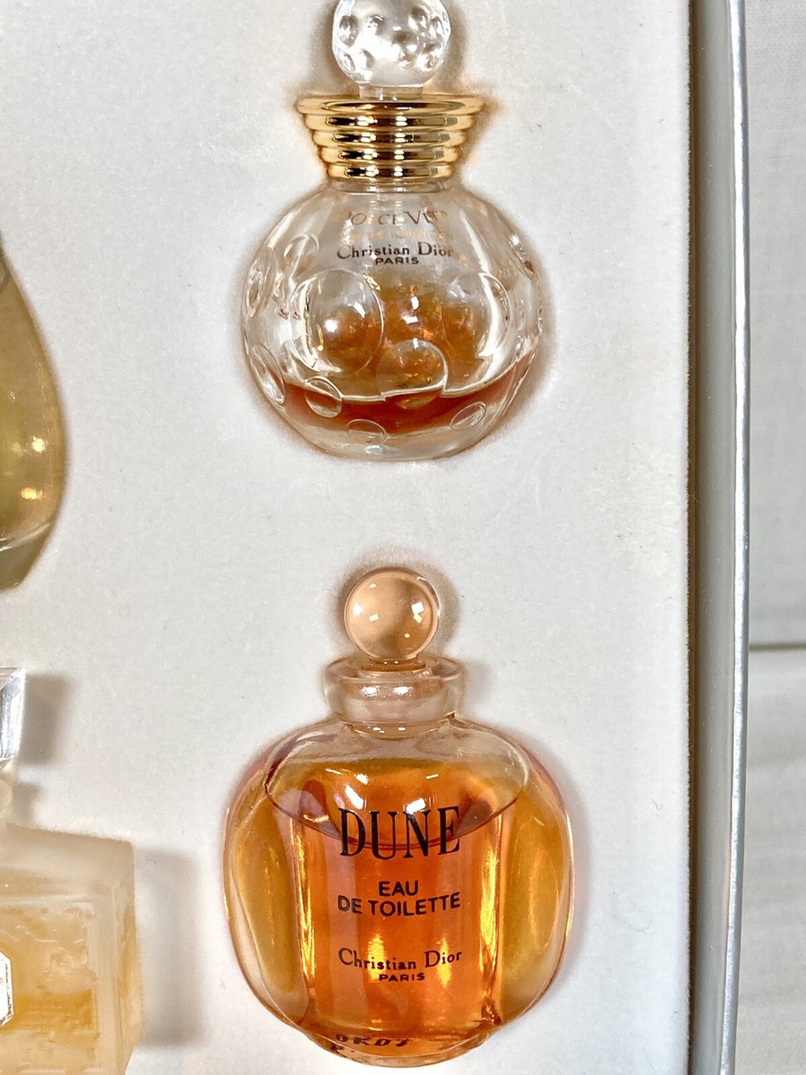 ビンテージ香水コレクション - Christian Dior 他 Vintage 90's Christian Dior Voyage Perfume Box 6 .17 Bottles