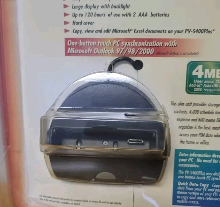 Casio Cassiopeia Pocket Viewer PV-S400 Plus Pocket Viewer - Image 3 of 4