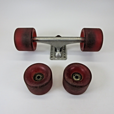 Skateboard Vintage Acme - Planche Avec Trucks Gullwing - Collection Rare