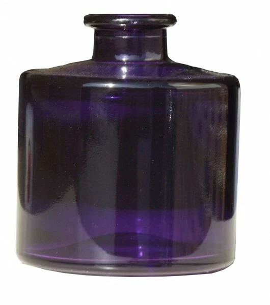 Flaschenvasen Blumenvasen Blumenvase Flaschenvase lila Vase rund