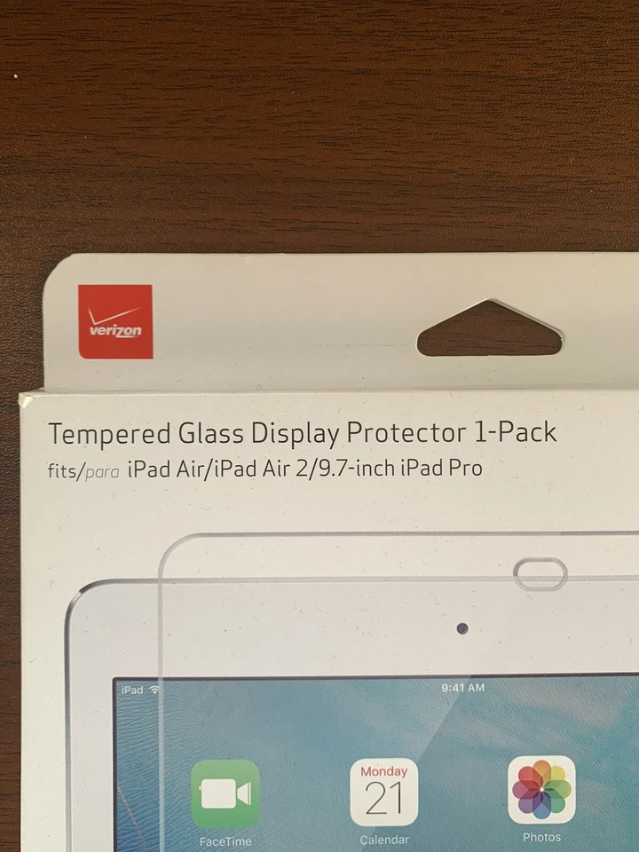 Verizon Display Screen Protector for iPad Pro 9.7" iPad Air iPad Air 2 Brand New - Image 3 of 4
