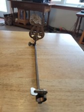 Vintage Brass Clip Sheet Music Holder for Marching Band Instruments 10 1/4" Long