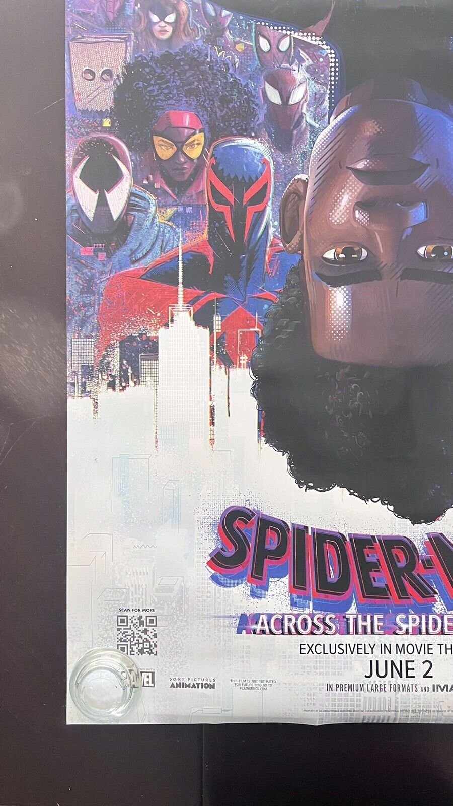 Spider-Man: Across the Spider-Verse Movie Poster Glossy Print Film Deco  27X40 #3