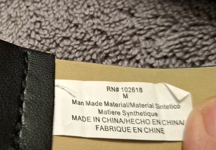 Steve Madden Women's Belt Black/Gold Logo Large - Image 2 of 4