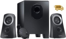 LOGITECH SPEAKER 2.1 Z313 NERO 50WATT Presa EU/IT, PC/PS4/Xbox/TV/Smartphone/Tab