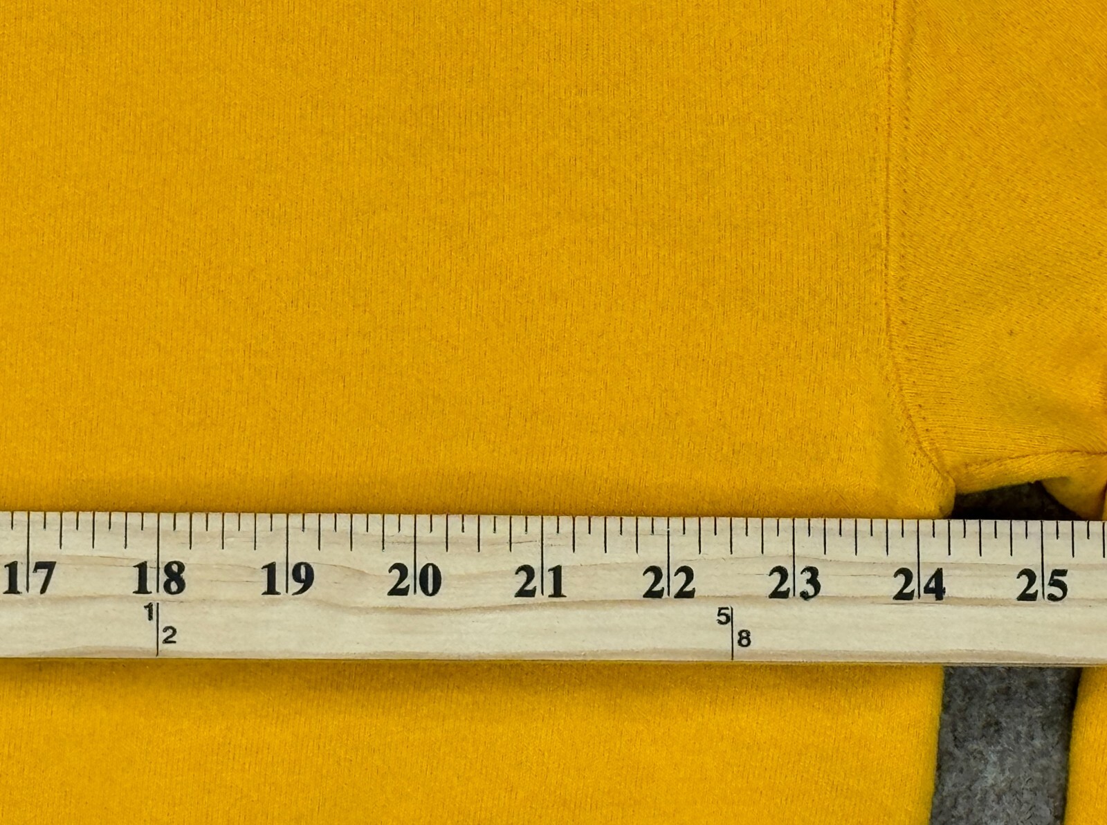 Russel Athletic Men's Vintage Yellow V Stitch Long Sleeve Sweatshirt Size XLT