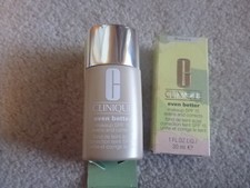NIB 1.0 oz Clinique Even Better Makeup SPF15 Foundation Cream Caramel or Spice