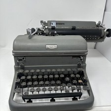 Vintage Royal Portable Typewriter - Blue/Green thumbnail