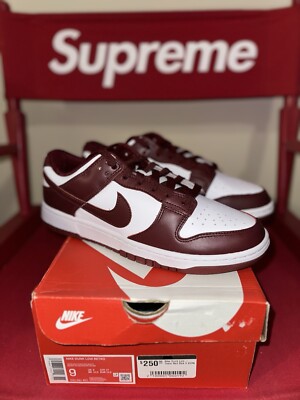 dunk low bordeaux men's