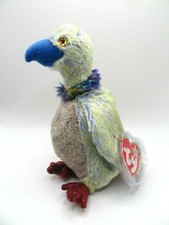 TY BEANIE BABY BUZZY - THE SILVERY BUZZARD - MINT - RETIRED WITH TAGS