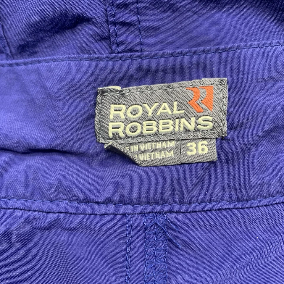 Royal Robbins Men's Solid Blue Board Swim Shorts Size 36 Nylon - Image 3 of 4