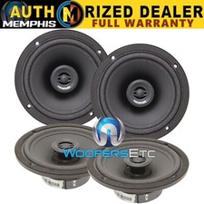 4 PIECES MEMPHIS SRX62 6.5 CAR AUDIO COAXIAL ...