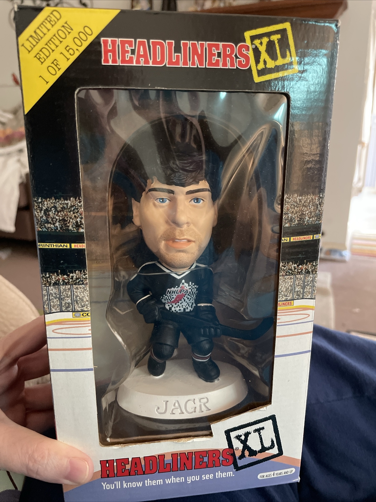 HEADLINERS XL Jaromir Jagr 1998 hockey figure NHL NHLPA Limited Edition NEW eBay