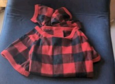 Wondershop Pet Holiday Buffalo Check Plaid Fleece Dog Puppy Pajamas, Size M, Red