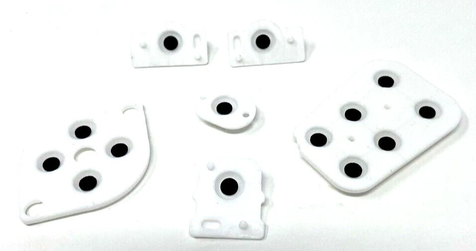 Nintendo N64 Controller Replacement Silicone Conductive Pads 2X FREE Shipping - Image 3 of 4