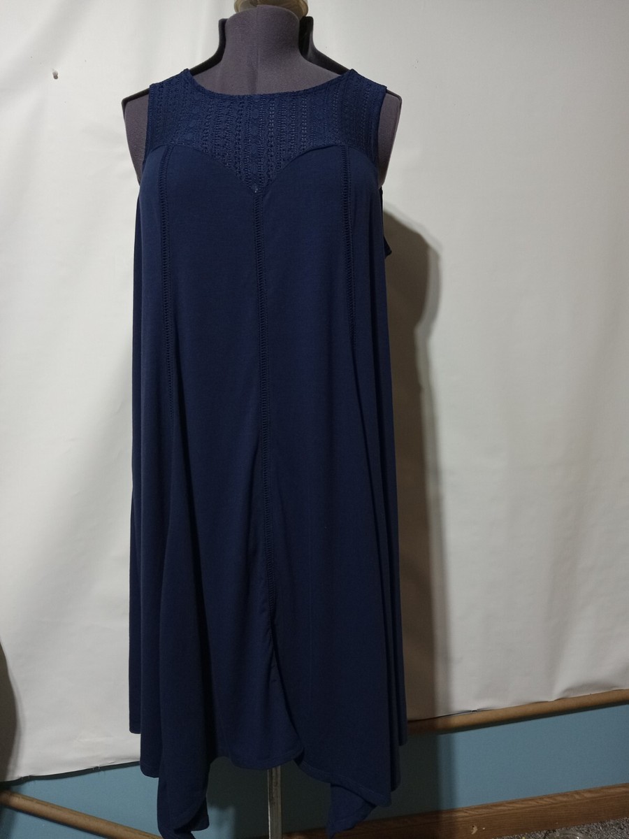 Torrid 2x Womans Navy Blue Swing Dress Handkerchief Asymmetrical Hemline... | eBay Torrid 2x Womans Navy Blue Swing Dress Handkerchief Asymmetrical Hemline... | eBay