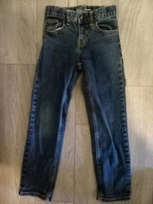 Pre-Owned Wonder Nation Boys Denim Relaxed Slim Jeans Kids Size 7
