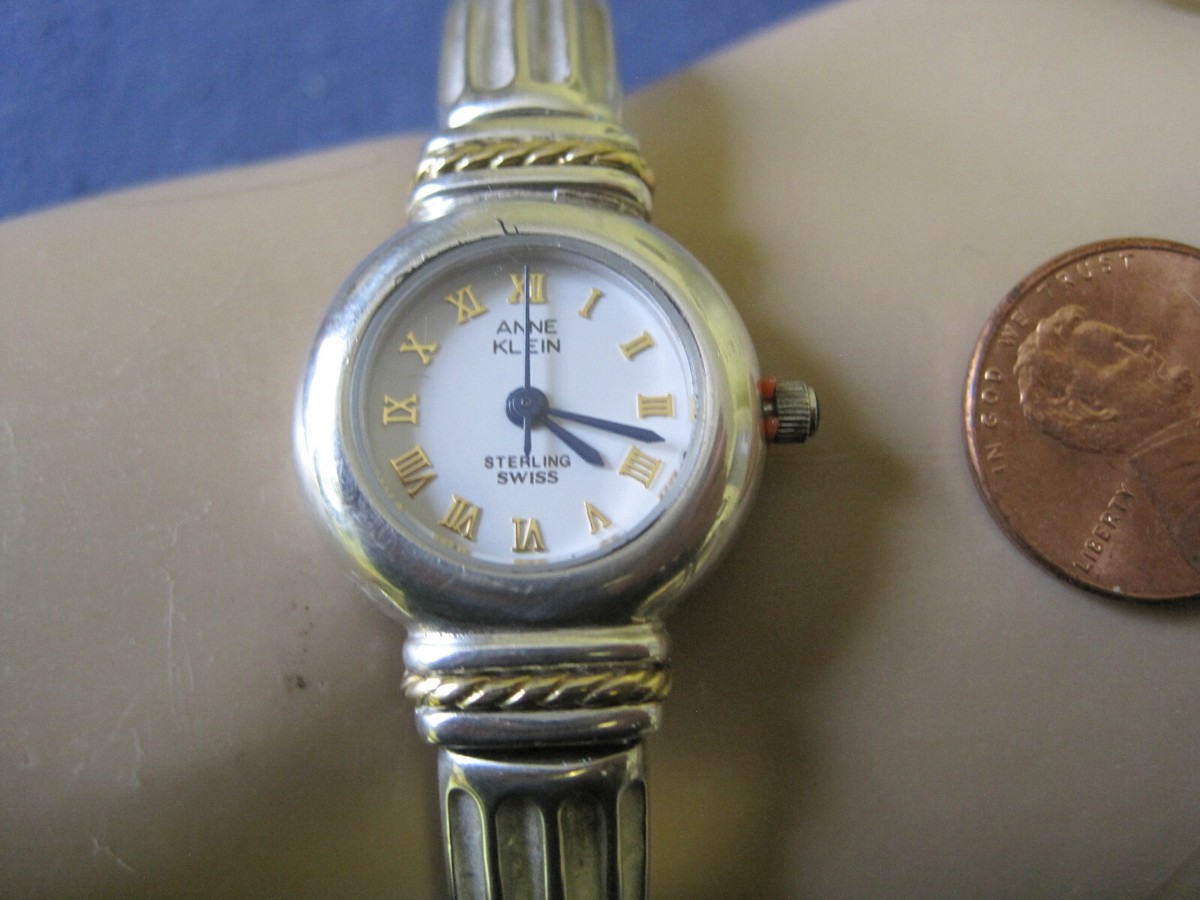 Silver Anne Klein Vintage Bracelet Watch Vintage Silver-tone Women main image 3