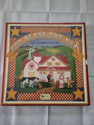 LP BOXED SET   GOD BLESS THE USA   ALL STAR COUNTRY VINYL   NEW SEALED  