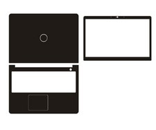 Laptop Carbon Sticker Skin Cover for DELL Inspiron 15-5000 5547 5548 5545 5557