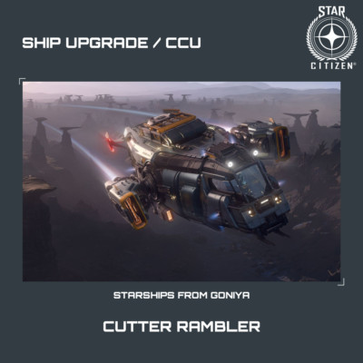 STAR CITIZEN - DRAKE CUTTER RAMBLER UPGRADE - (CCU)